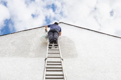 Peinture extérieure à Coubron — façades et ravalement